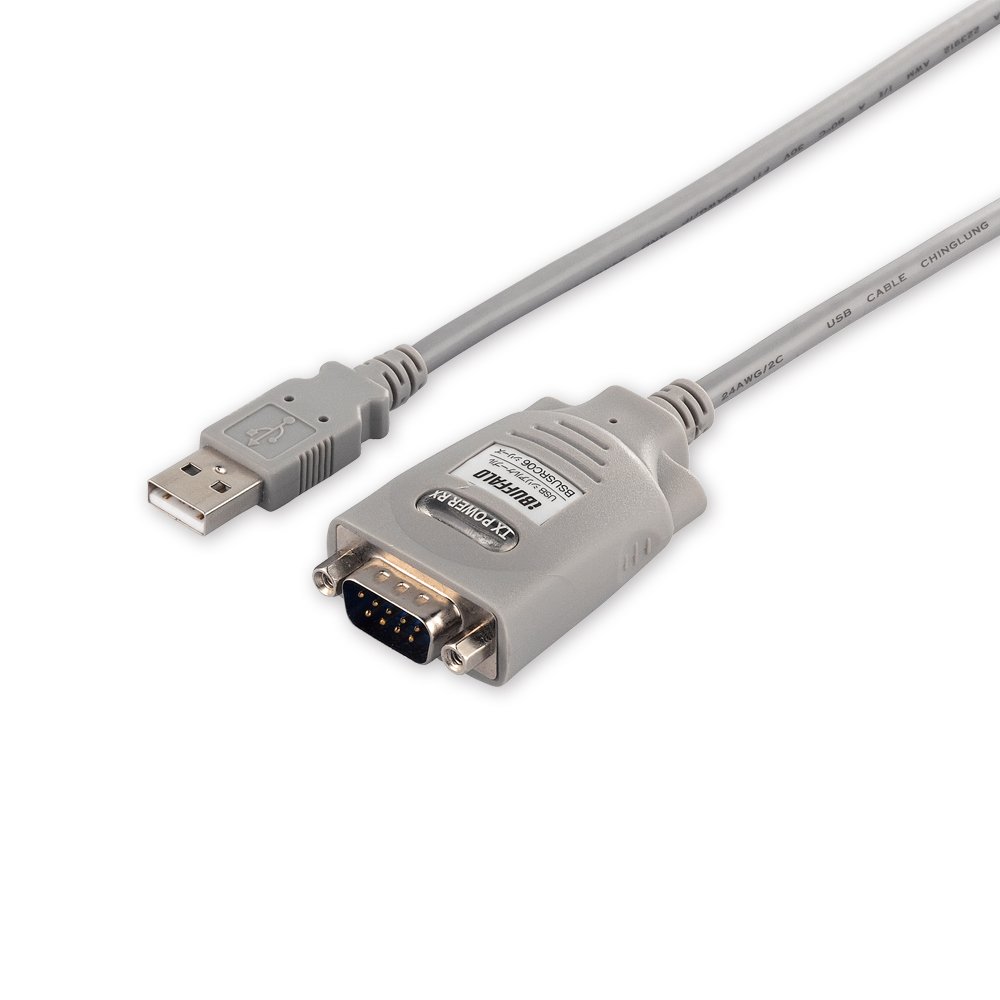 Amazon.co.jp: BUFFALO USBシリアルケーブル(USBtypeA to D-sub9ピン